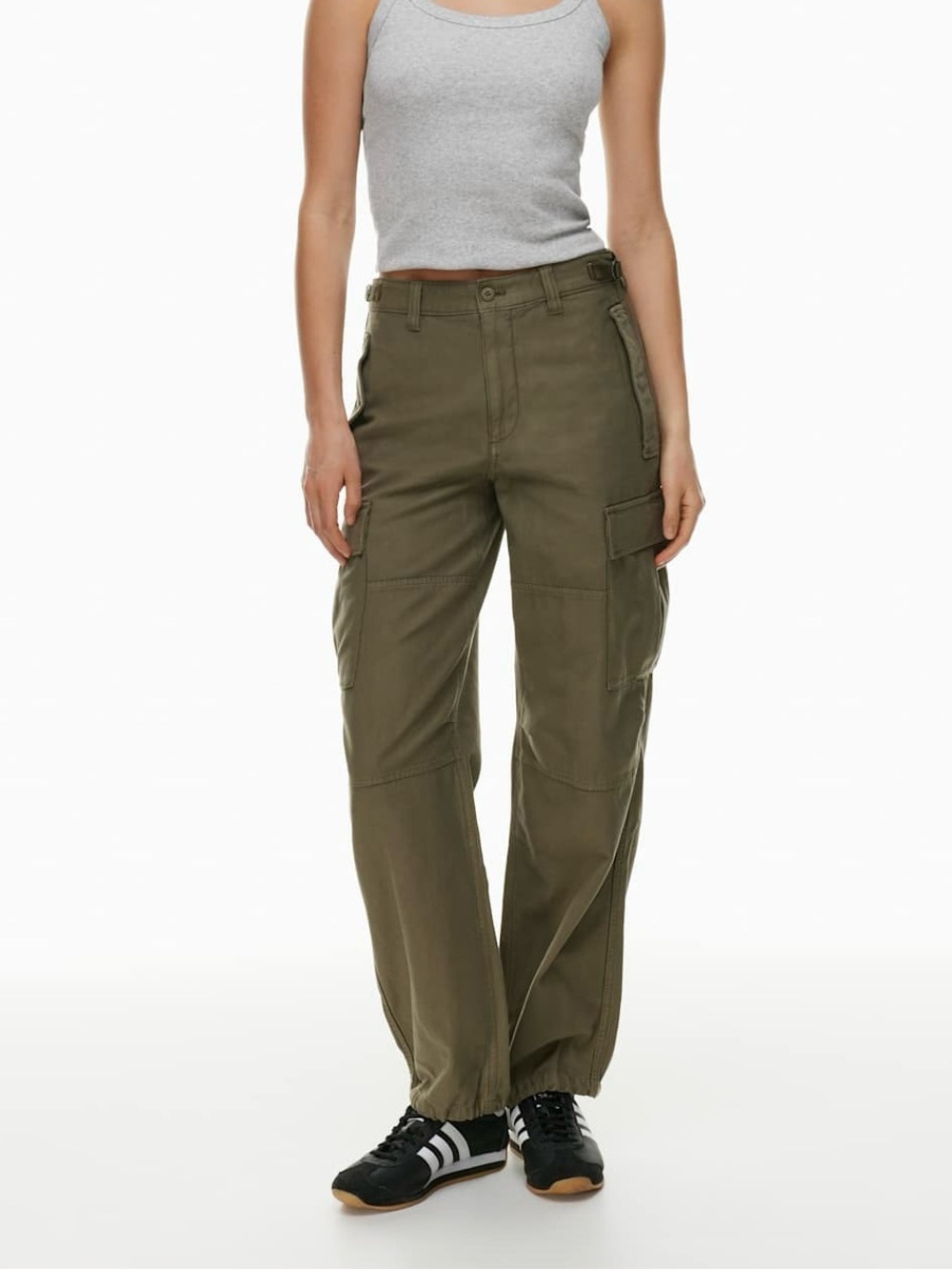 Aritzia TNA Olive Green Supply Cargo Pant